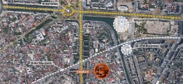 Land plot with project for sale, Unirii Square area, 7,036 sqm