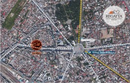 Land plot for sale Victoriei Square, Bucharest, 233 sqm