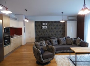 Apartment for rent 2 rooms Floreasca Lake area, Bucharest 70 sqm